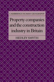 Property Companies and the Construction Industry in Britain