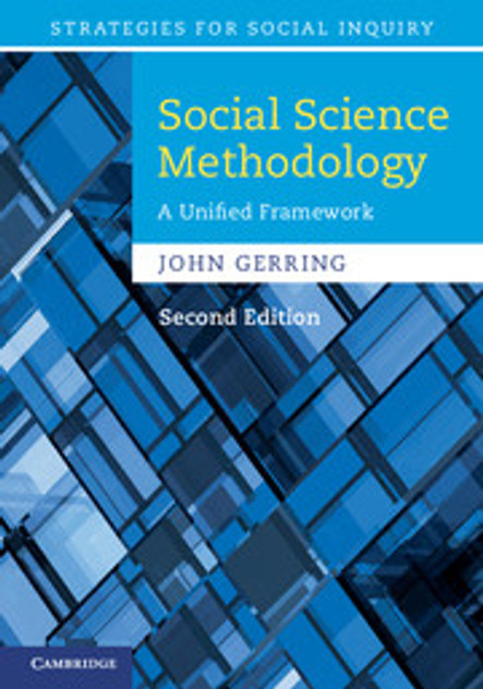 Social Science Methodology Social Science Methodology
