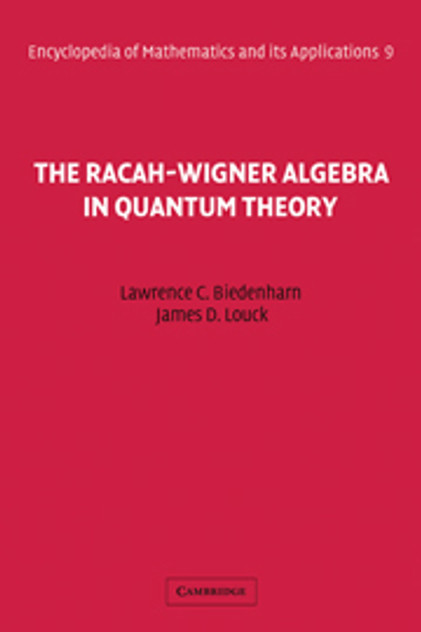 The Racah-Wigner Algebra in Quantum Theory
