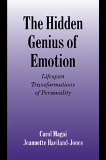 The Hidden Genius of Emotion The Hidden Genius of Emotion