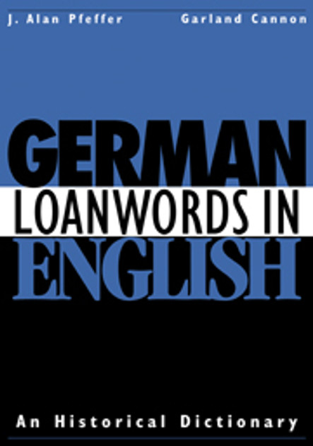 German Loanwords in English German Loanwords in English