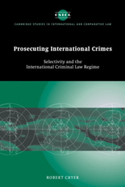 Prosecuting International Crimes Prosecuting International Crimes