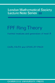 FPF Ring Theory