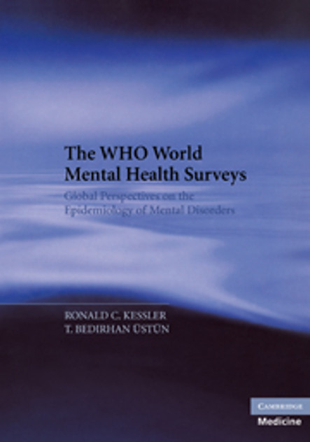 The WHO World Mental Health Surveys The WHO World Mental Health Surveys