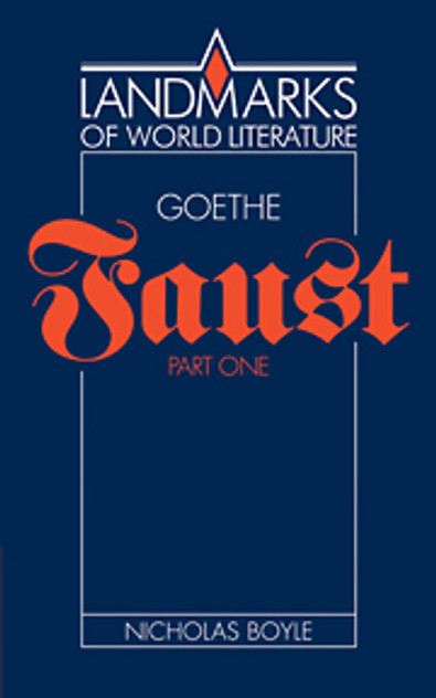 Goethe: Faust Part One Goethe: Faust Part One