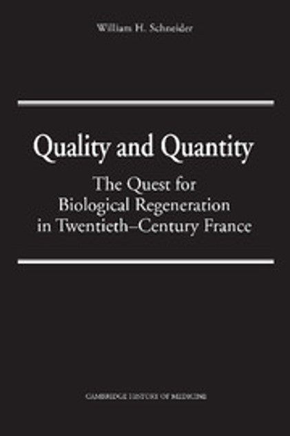 Quality and Quantity Quality and Quantity