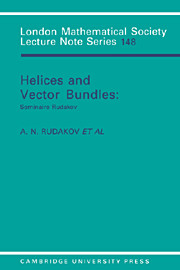 Helices and Vector Bundles