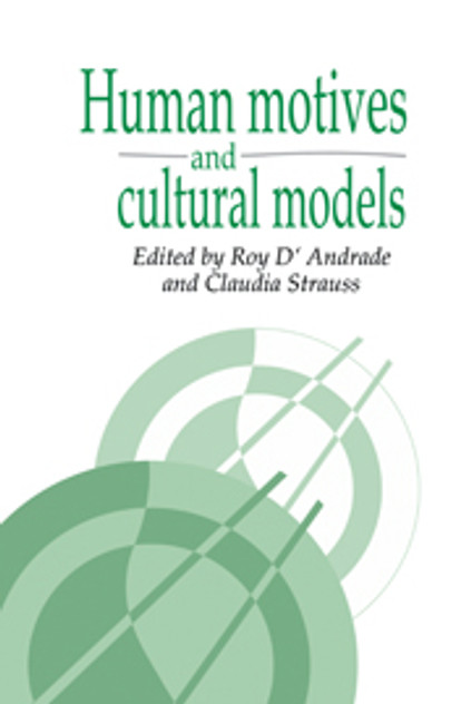 Human Motives and Cultural Models Human Motives and Cultural Models