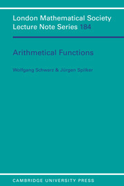 Arithmetical Functions