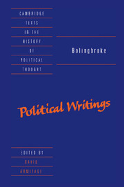 Bolingbroke: Political Writings Bolingbroke: Political Writings