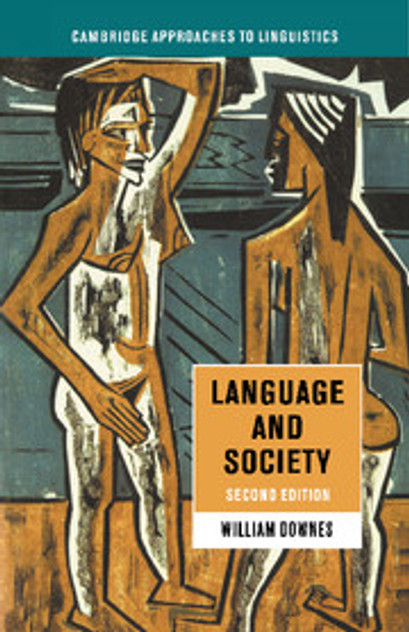 Language and Society Language and Society