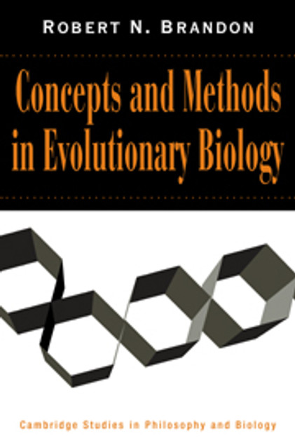 Concepts and Methods in Evolutionary Biology Concepts and Methods in Evolutionary Biology