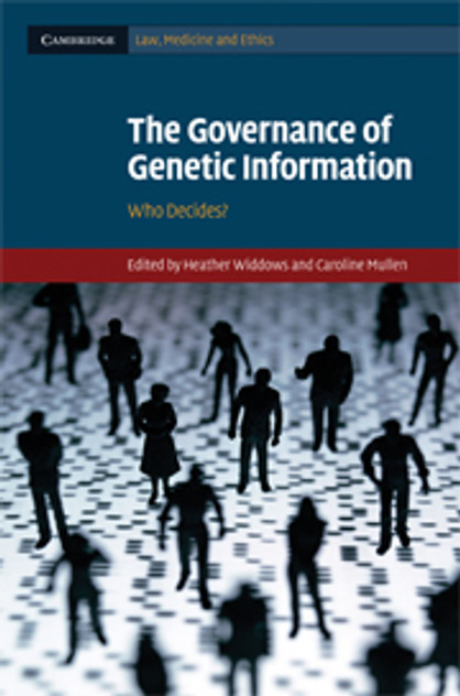The Governance of Genetic Information The Governance of Genetic Information