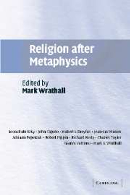 Religion after Metaphysics Religion after Metaphysics