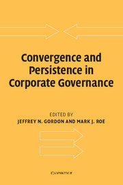 Convergence and Persistence in Corporate Governance