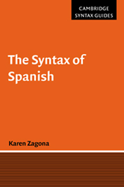 The Syntax of Spanish The Syntax of Spanish