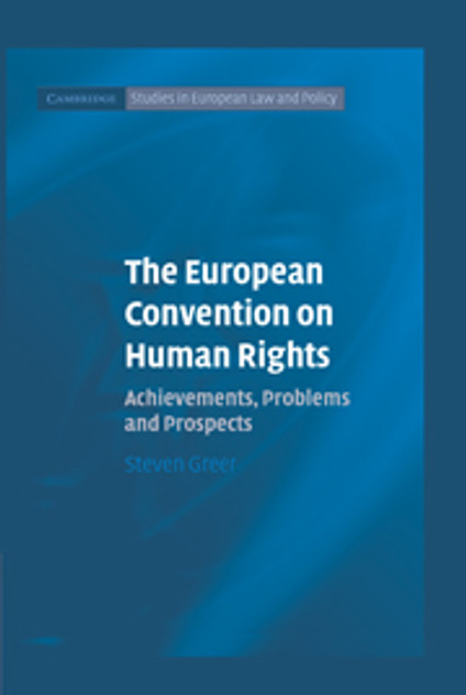 The European Convention on Human Rights The European Convention on Human Rights