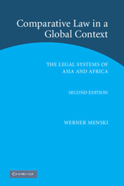Comparative Law in a Global Context Comparative Law in a Global Context