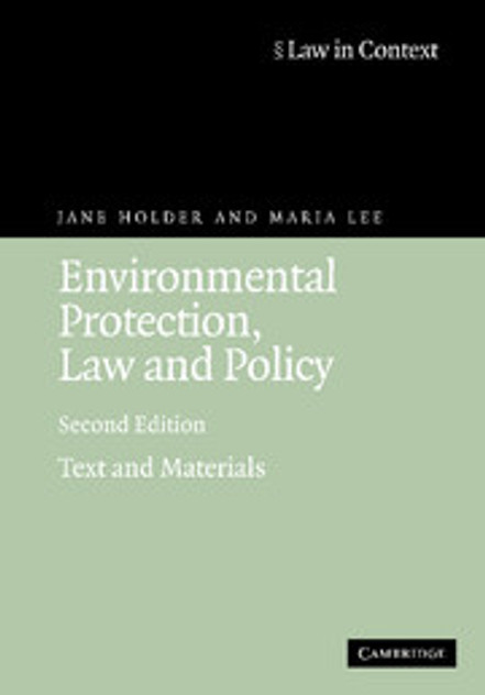Environmental Protection, Law and Policy Environmental Protection, Law and Policy