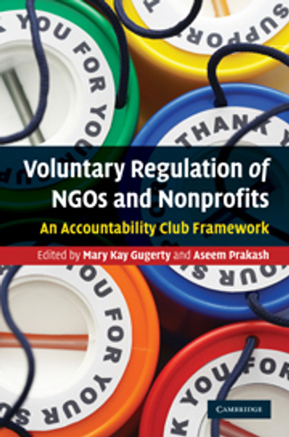 Voluntary Regulation of NGOs and Nonprofits Voluntary Regulation of NGOs and Nonprofits