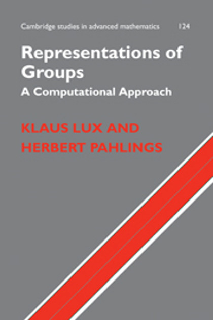 Representations of Groups Representations of Groups