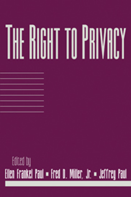 The Right to Privacy The Right to Privacy