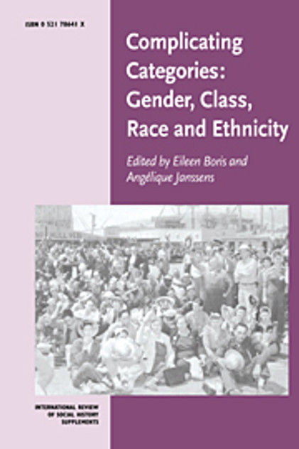 Complicating Categories: Gender, Class, Race and Ethnicity Complicating Categories: Gender, Class, Race and Ethnicity