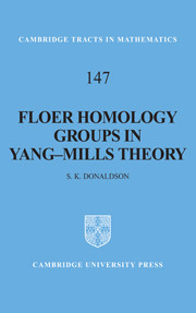 Floer Homology Groups in Yang-Mills Theory
