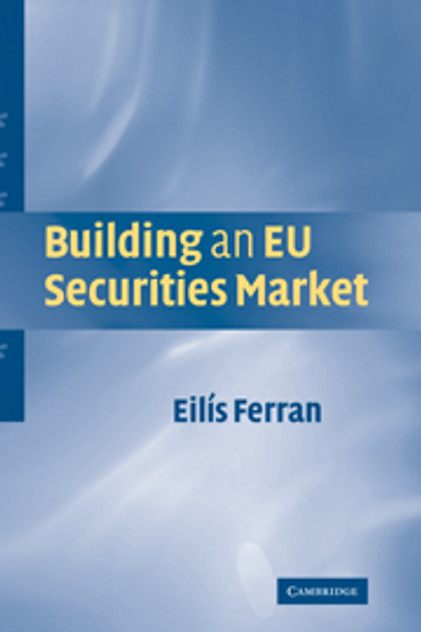Building an EU Securities Market Building an EU Securities Market