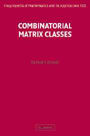Combinatorial Matrix Classes