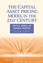 The Capital Asset Pricing Model in the 21st Century