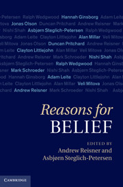 Reasons for Belief
