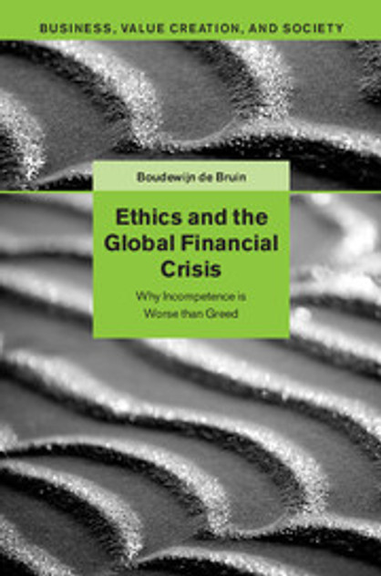 Ethics and the Global Financial Crisis Ethics and the Global Financial Crisis