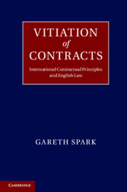 Vitiation of Contracts Vitiation of Contracts