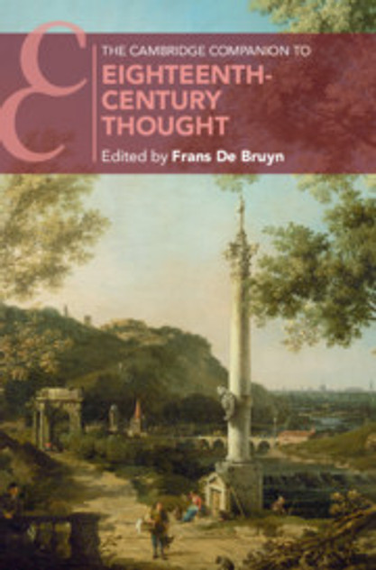 The Cambridge Companion to Eighteenth-Century Thought The Cambridge Companion to Eighteenth-Century Thought