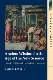 Ancient Wisdom in the Age of the New Science
