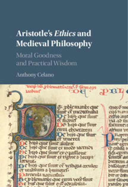 Aristotle's Ethics and Medieval Philosophy Aristotle's Ethics and Medieval Philosophy