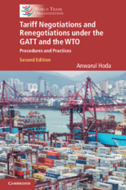 Tariff Negotiations and Renegotiations under the GATT and the WTO Tariff Negotiations and Renegotiations under the GATT and the WTO