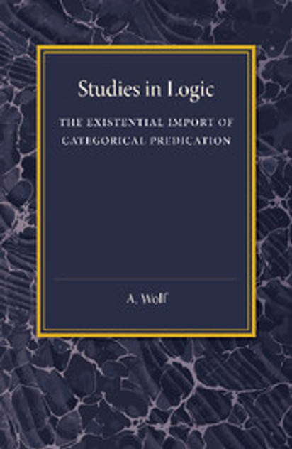 The Existential Import of Categorical Predication The Existential Import of Categorical Predication
