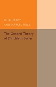 The General Theory of Dirichlet's Series