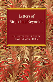 Letters of Sir Joshua Reynolds