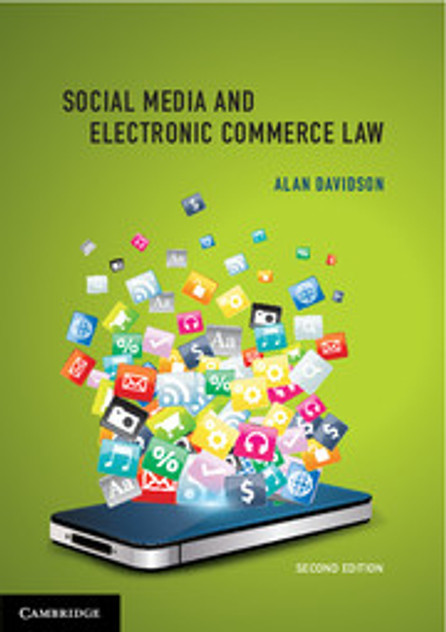 Social Media and Electronic Commerce Law Social Media and Electronic Commerce Law