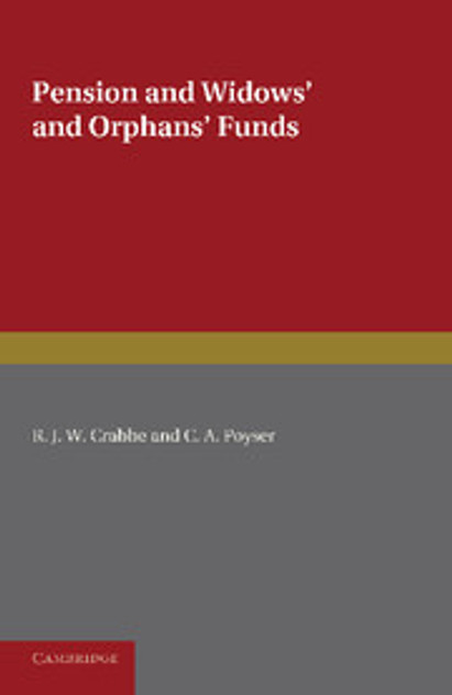 Pension and Widows' and Orphans' Funds Pension and Widows' and Orphans' Funds