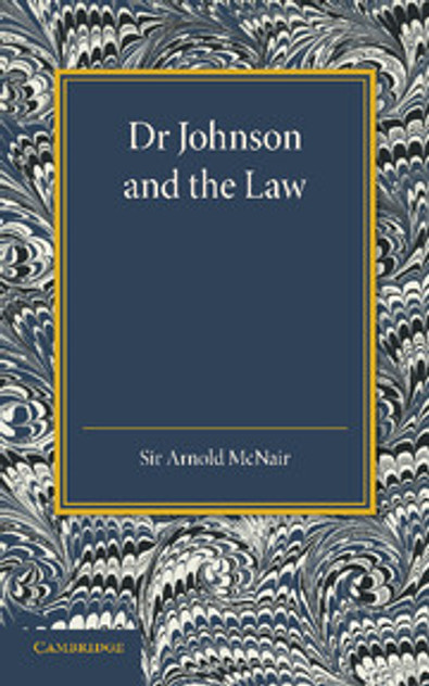 Dr Johnson and the Law Dr Johnson and the Law