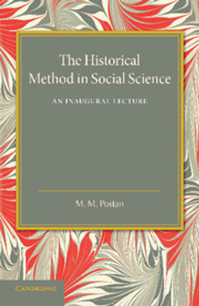 The Historical Method in Social Science The Historical Method in Social Science