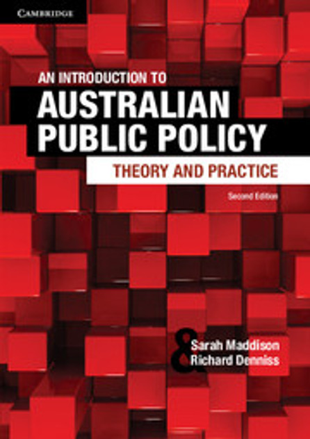 An Introduction to Australian Public Policy An Introduction to Australian Public Policy