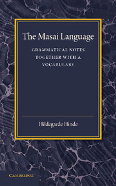 The Masai Language