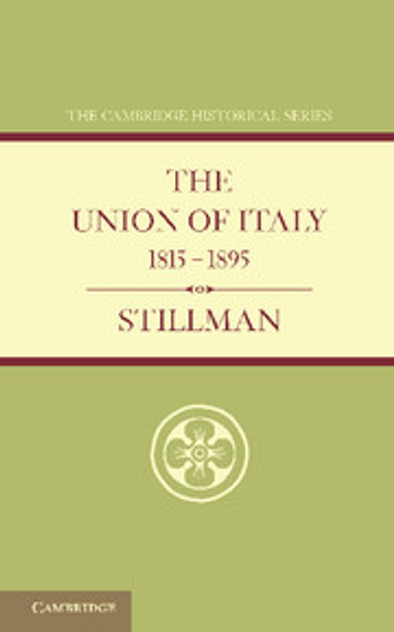 The Union of Italy 1815-1895