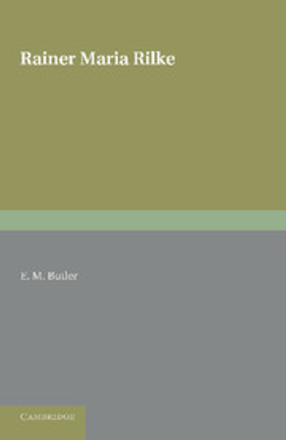 Rainer Maria Rilke Rainer Maria Rilke