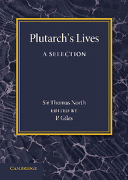 Plutarch's Lives Plutarch's Lives